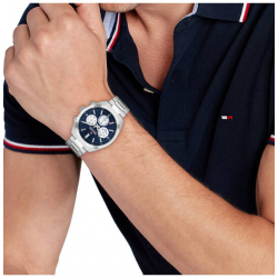 TOMMY HILFIGER TH1710722 HERENHORLOGE STAAL HUDSON