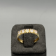 Gouden Rijring met Zirkonia