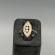 Witgouden Marquise-vormige Diamantring
