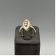 Witgouden Marquise-vormige Diamantring