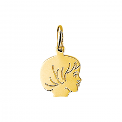 HUISCOLLECTIE 4013113 GOUDEN HANGER MEISJESHOOFDJE