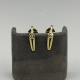 14K Gouden Oorclips met Diamant