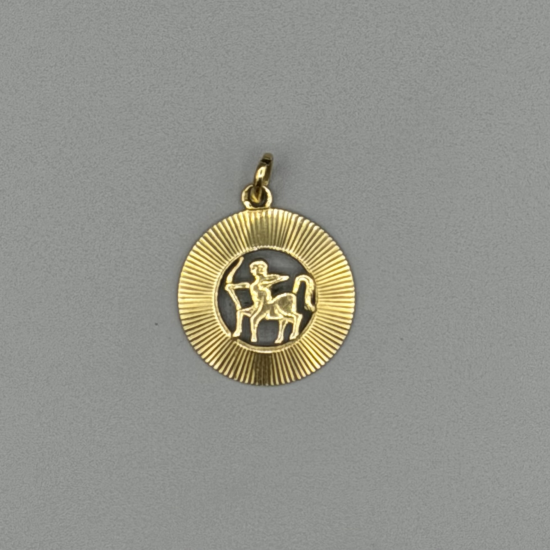 14K Gouden Hanger Sterrenbeeld Boogschutter