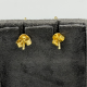 14K Gouden Oorknoppen met Diamant