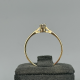 14k Gouden Solitair Ring met 0.10 ct Diamant