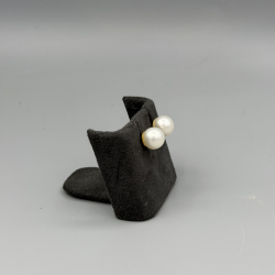 14k Gouden Cultivé Pareloorbellen â?" 8 mm