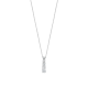 TI SENTO 34104ZI ZILVEREN COLLIER MET ZIRKONIA