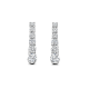 TI SENTO 78075ZI ZILVEREN OORRINGEN ZIRKONIA