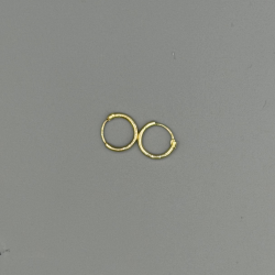 14k Gouden Creolen ƒ?" 10 mm