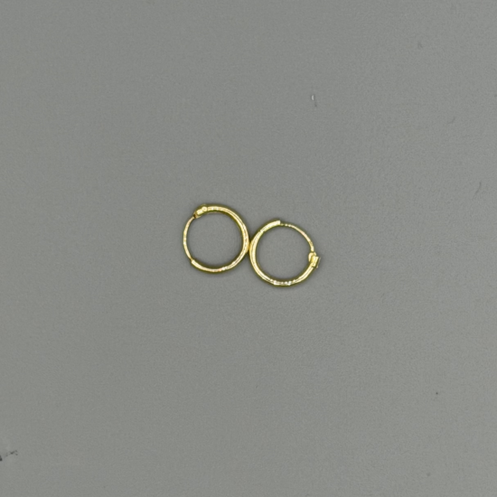 14k Gouden Creolen ƒ?" 10 mm