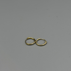 14k Gouden Creolen ƒ?" 10 mm