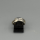 Zilveren Ring met Organisch Wave Design