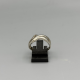 Zilveren Ring met Organisch Wave Design