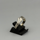 Zilveren Ring met Organisch Wave Design