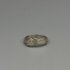 Zilveren Ring met Organisch Wave Design