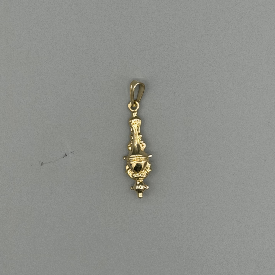 14k Gouden Vajra / Dorje Hanger