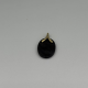 14k Gouden Hanger met Zwarte OnYX ƒ?" Modern & Elegant