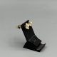 Zilveren Oorknopjes met Organisch Bloem/Blad Design (8.5 mm)