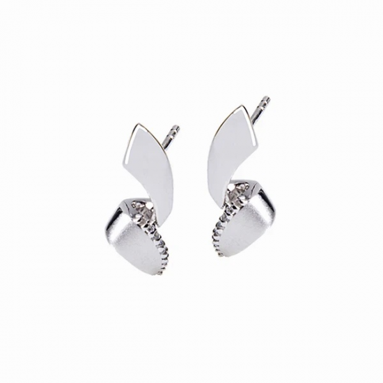 GALA DESIGN J0159 ZILVEREN OORKNOPPEN ZIRKONIA FLORENCE