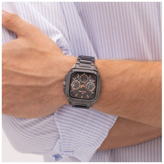 TOMMY HILFIGER TH1710759 HERENHORLOGE STAAL HERALD SKELETON