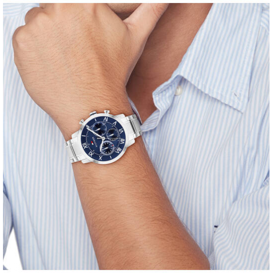 TOMMY HILFIGER TH1710728 HERENHORLOGE STAAL OXFORD