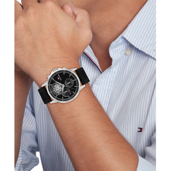 TOMMY HILFIGER TH1710605 HERENHORLOGE STAAL STEWART