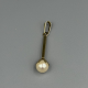 Gouden Hanger met Cultivé Parel ƒ?" 9 Karat