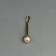 Gouden Hanger met Cultivé Parel ƒ?" 9 Karat