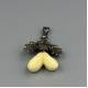 Zilveren Hanger met Eikenblad & Been (Eikels)