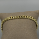 Zware Gouden Gourmet Armband