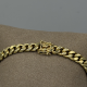 Zware Gouden Gourmet Armband