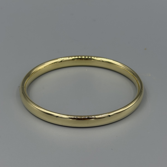 Brede Gouden Bangle