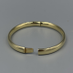 Brede Gouden Bangle