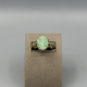 Exclusieve 14k Gouden Damesring met Groene Jade
