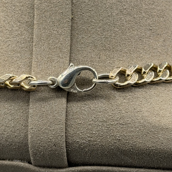 Tweekleurig Goud / Zilver Collier