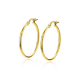 ZINZI ZGO260 14 KARAAT GOUDEN OORRINGEN 23MM