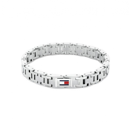 TOMMY HILFIGER JEWELS TJ2790682 STALEN ARMBAND H-LINK