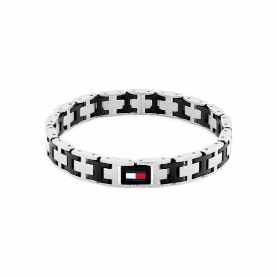 TOMMY HILFIGER JEWELS TJ2790684 STALEN ARMBAND H-LINK