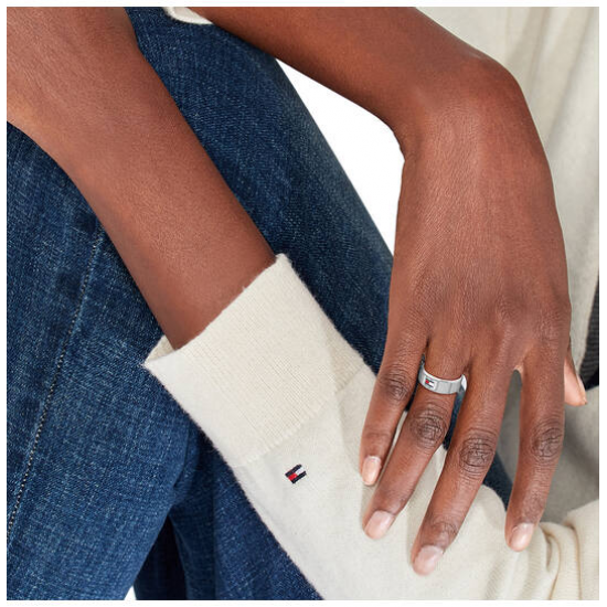 TOMMY HILFIGER JEWELS TJ2790685 STALEN RING