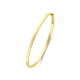 SILGOLD 5000388 14 KARAAT GEELGOUDEN BANGLE MET ZILVEREN KERN
