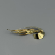 Exclusieve 14k Gouden Broche 'Slag' met Waaiermotief
