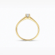 BLUSH LG1079Y GEELGOUDEN RING MET LAB GROWN DIAMOND 0.20CT