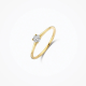 BLUSH LG1079Y GEELGOUDEN RING MET LAB GROWN DIAMOND 0.20CT