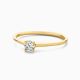BLUSH LG1079Y GEELGOUDEN RING MET LAB GROWN DIAMOND 0.20CT