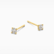 BLUSH LG7036Y GOUDEN OORKNOPPEN MET LAB GROWN DIAMOND 0.20CT