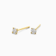 BLUSH LG7036Y GOUDEN OORKNOPPEN MET LAB GROWN DIAMOND 0.20CT