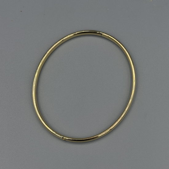 Elegante 14k Gouden Slavenarmband