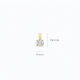 BLUSH LG6002Y GEELGOUDEN HANGER MET LAB GROWN DIAMOND 0.20CT