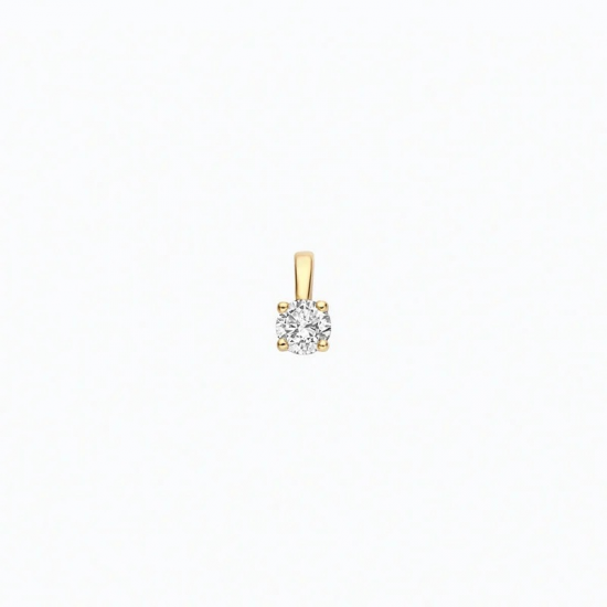 BLUSH LG6002Y GEELGOUDEN HANGER MET LAB GROWN DIAMOND 0.20CT