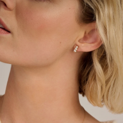 BLUSH LG7030Y GEELGOUDEN OORKNOPPEN MET LAB GROWN DIAMOND 0.52CT